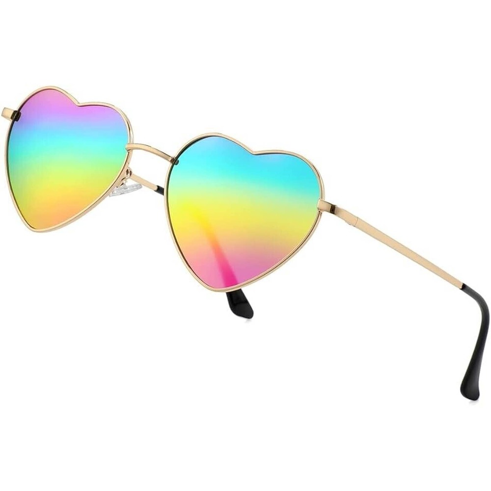 JOVAKIT Polarized Heart Sunglasses for Women Fashion Lovely Style